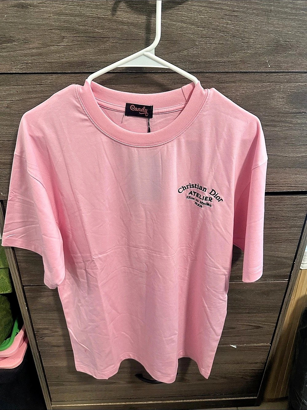 Pink Short Sleeve Tee Size Medium